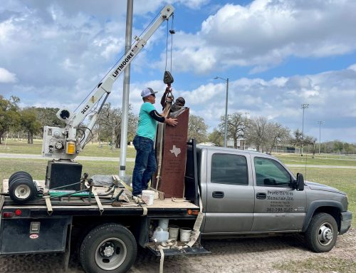 Historical Marker Installed Honoring Czech Presidential Visit